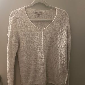White sweater